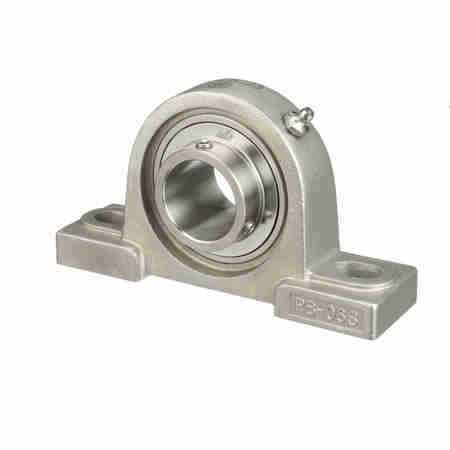BROWNING Mounted Stainless Steel Two Bolt Pillow Block Ball Bearing, SPS-S223 SPS-S223